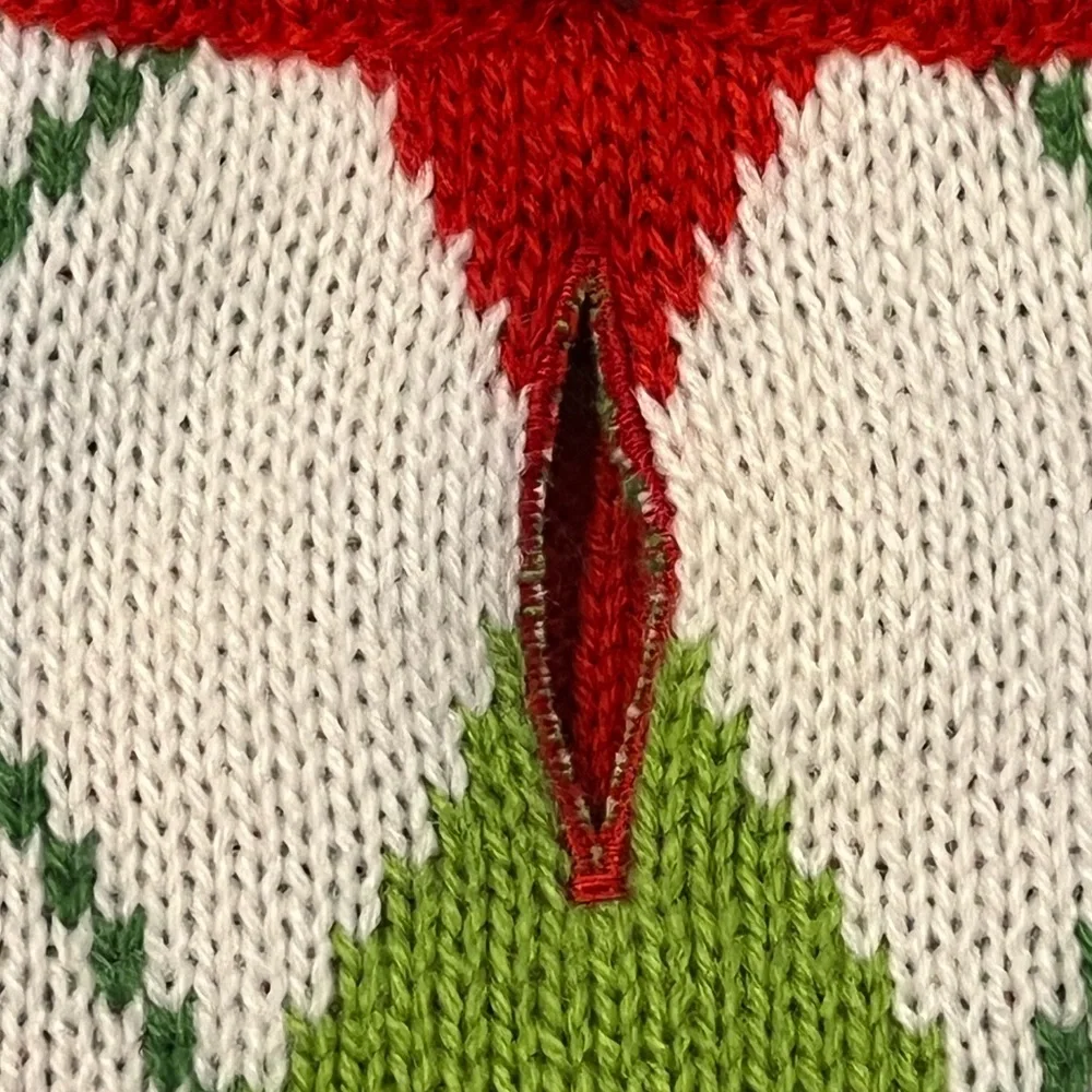 More & Merrier Argyle Pet Sweater